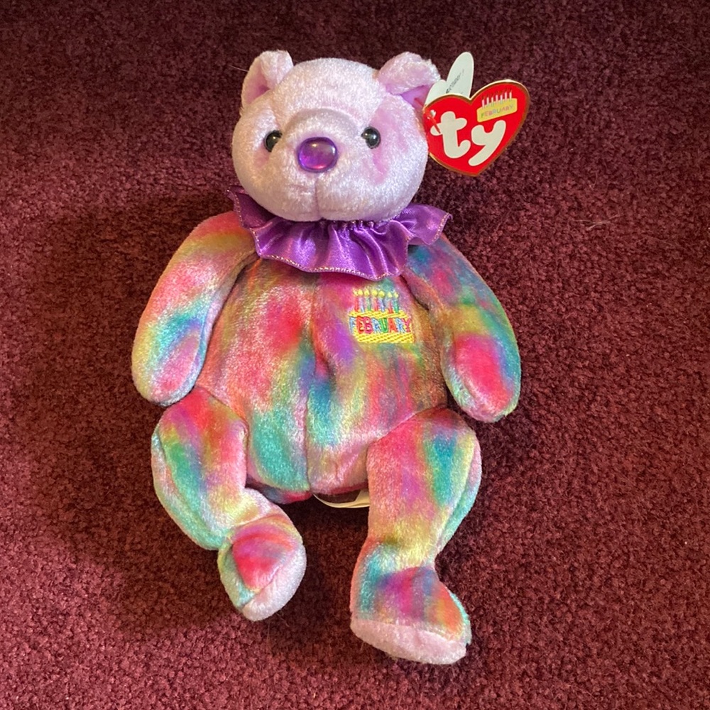 Ty Beanie Babies February- Retired vintage Y2K 2001